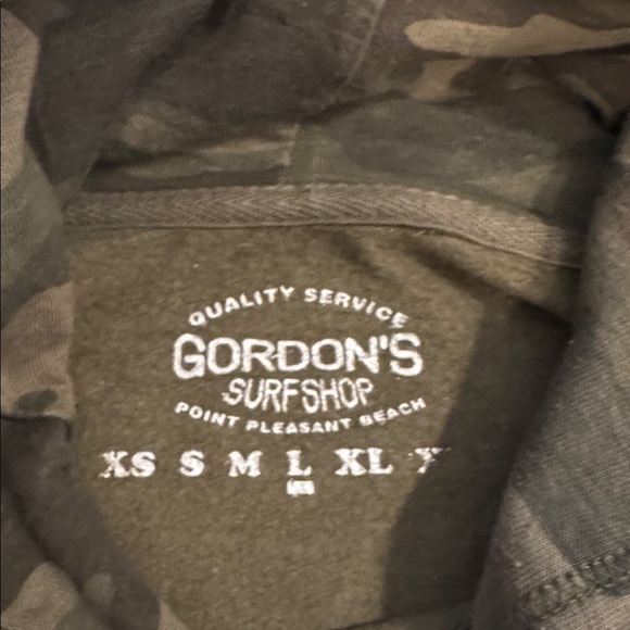 Surf shop camo hoodie - Picture 3 of 6